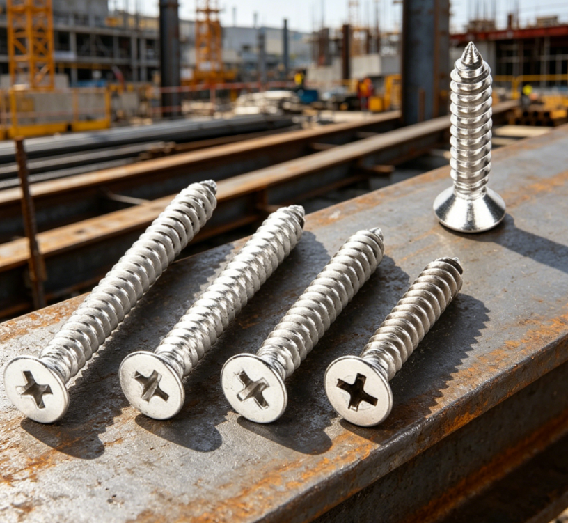 self tapping stainless steel screws