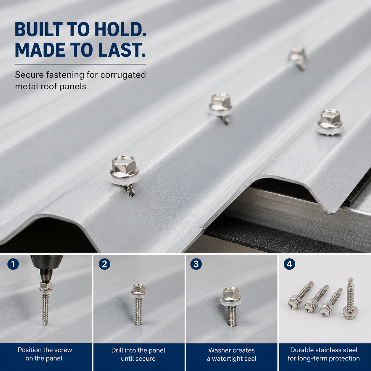 hex head screw self tapping